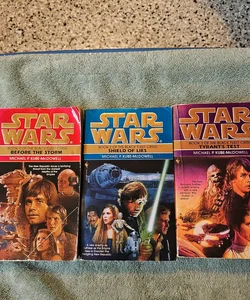 Star Wars Three Volume Set of The Black Fleet Crisis. 