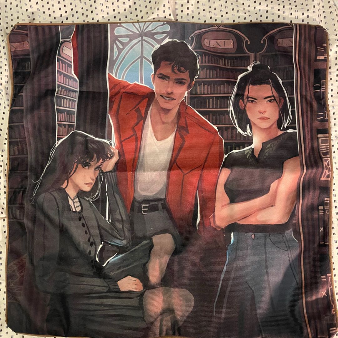 The Atlas Six (Cushion Cover by FairyLoot)