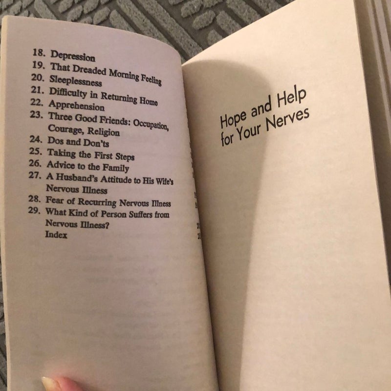 Hope and Help for Your Nerves