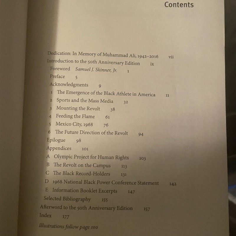 Revolt of the black athlete (50th anniversary ed.)