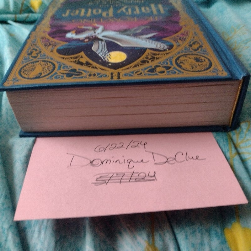 Harry Potter and the Prisoner of Azkaban Minalima Illustrated Edition