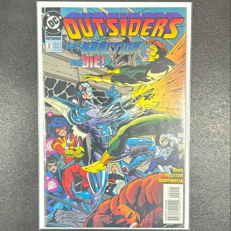 Outsiders # 2 Dec 1993  DC Comics