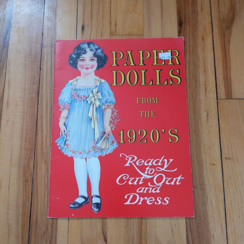 Paper dolls from the 1920's 