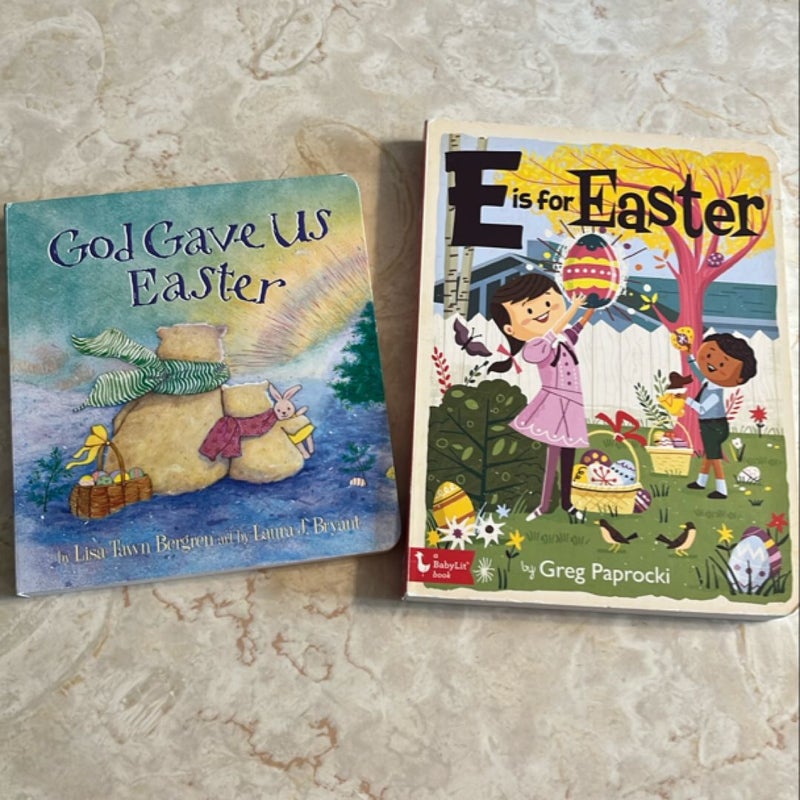 Easter bundle of 2 board books