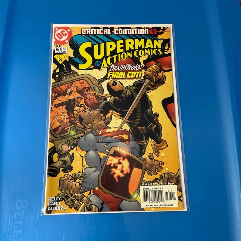 Superman: Critical Condition full set ( 2000) #158,#580 Adv #102 MOS #767 Action