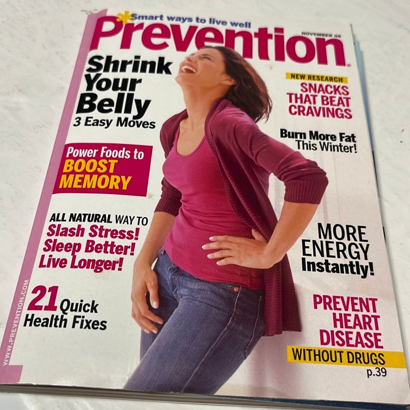 Prevention Magazine November 2006 Issue 