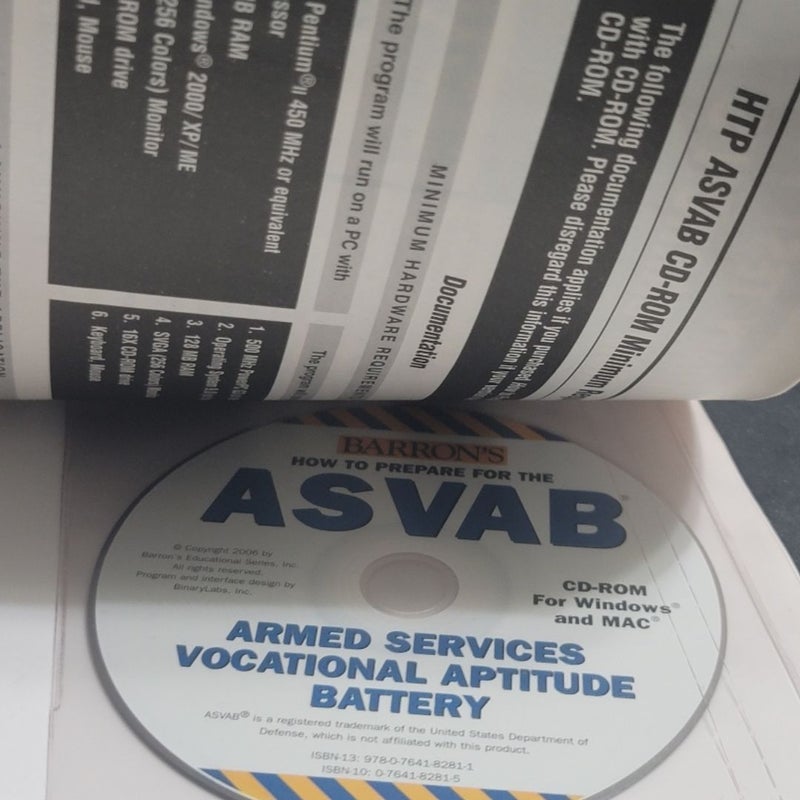 How to Prepare for the ASVAB with CD-ROM