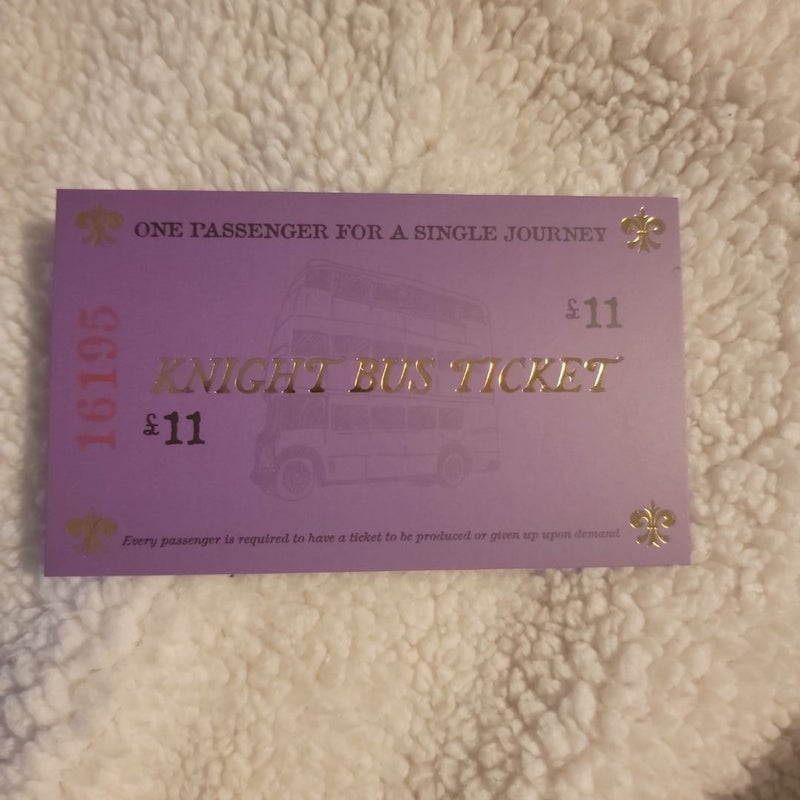 Knight Bus Ticket 