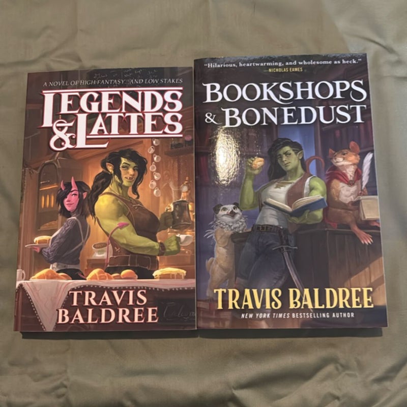 Legends & Lattes AND Bookshops & Bonedust BUNDLE
