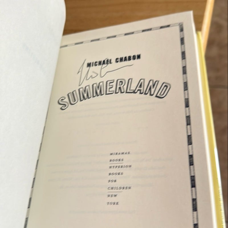 Summerland SIGNED
