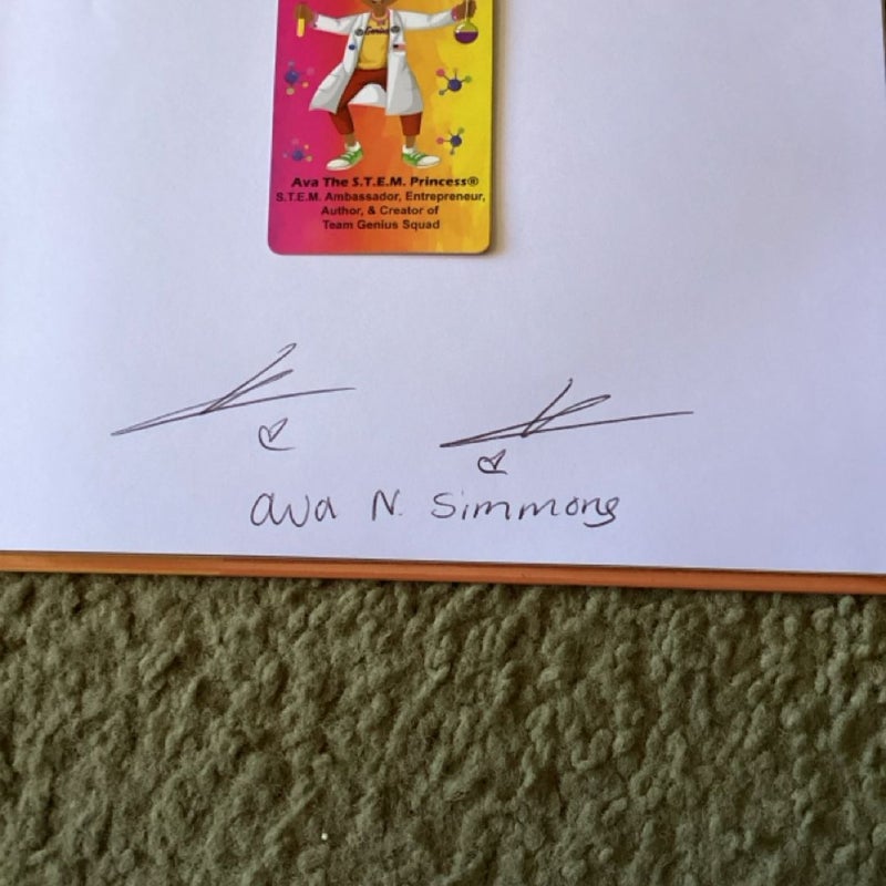 Ava Discovers Her Inner Genius Using S.T.E.M. SIGNED