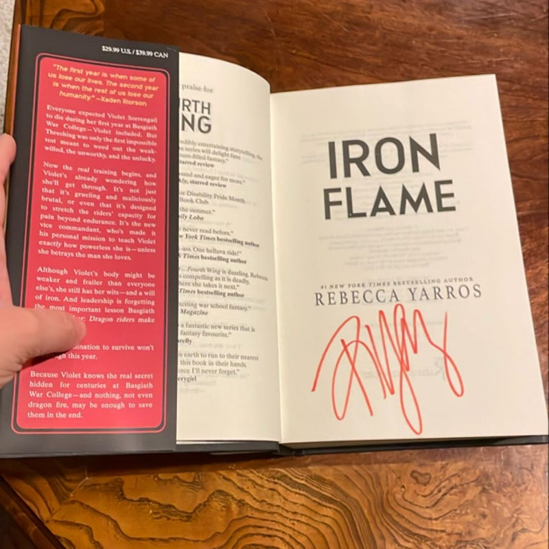 SIGNED Iron Flame