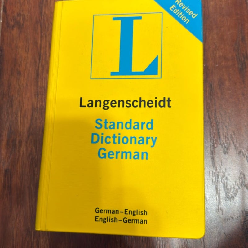 Langenscheidt Standard Dictionary German
