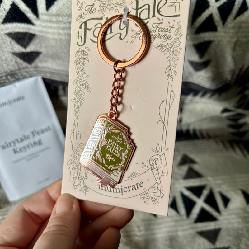 Keychain inspired by The Book Eaters