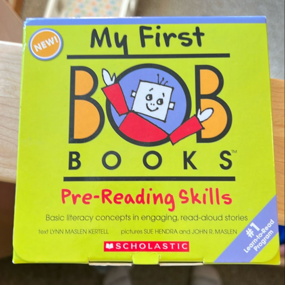 My First Bob Books - Pre-Reading Skills Box Set | Phonics, Ages 3 and up, Pre-K (Reading Readiness)