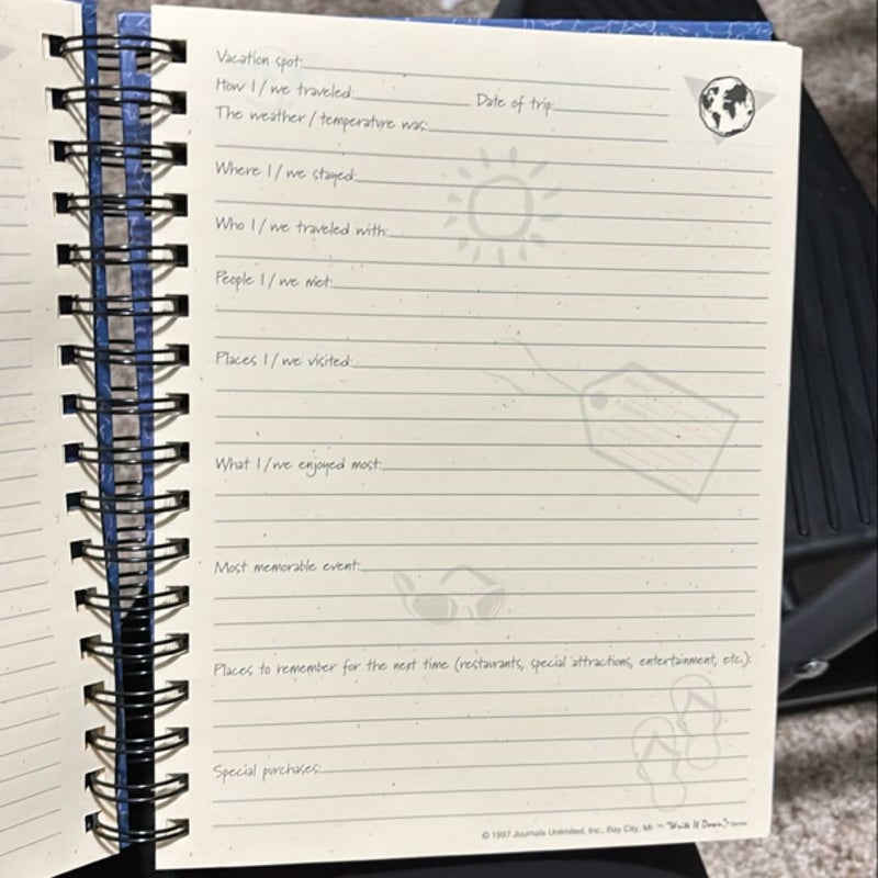 Vacation Journal (Color)