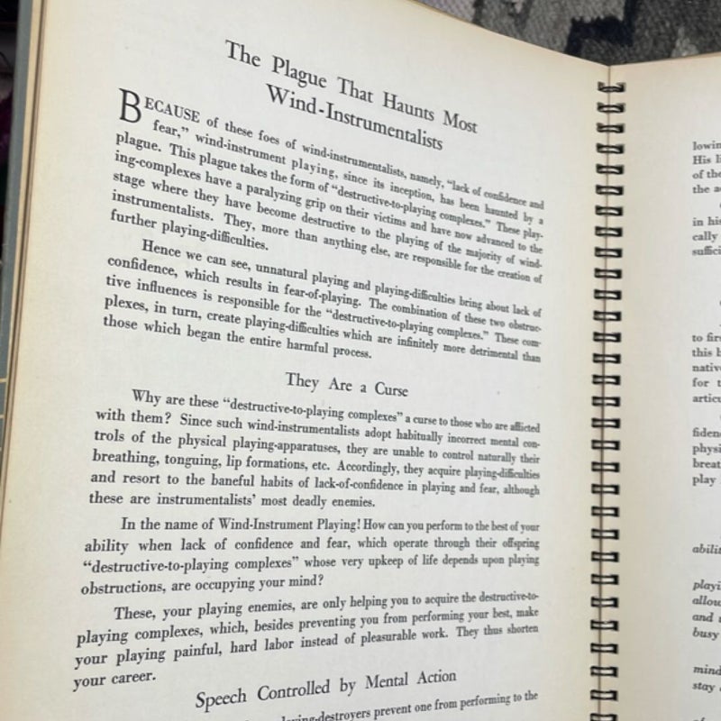 In the Name of Wind-Instrument Playing: The First Guide to Natural and Correct Wind-Instrument Playing (1939)