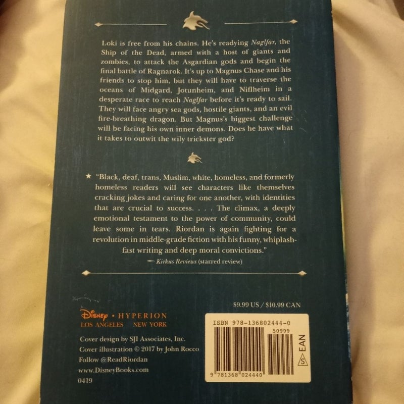 Magnus Chase and the Gods of Asgard, Book 3 the Ship of the Dead