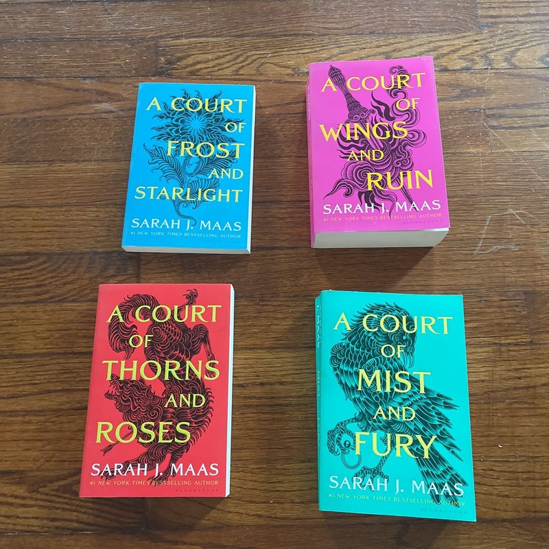 ACOTAR first 4 book bundle 