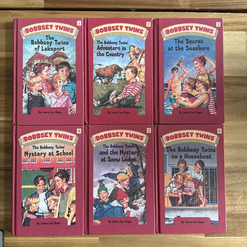 The Bobbsey Twins of Lakeport (books 1-6)