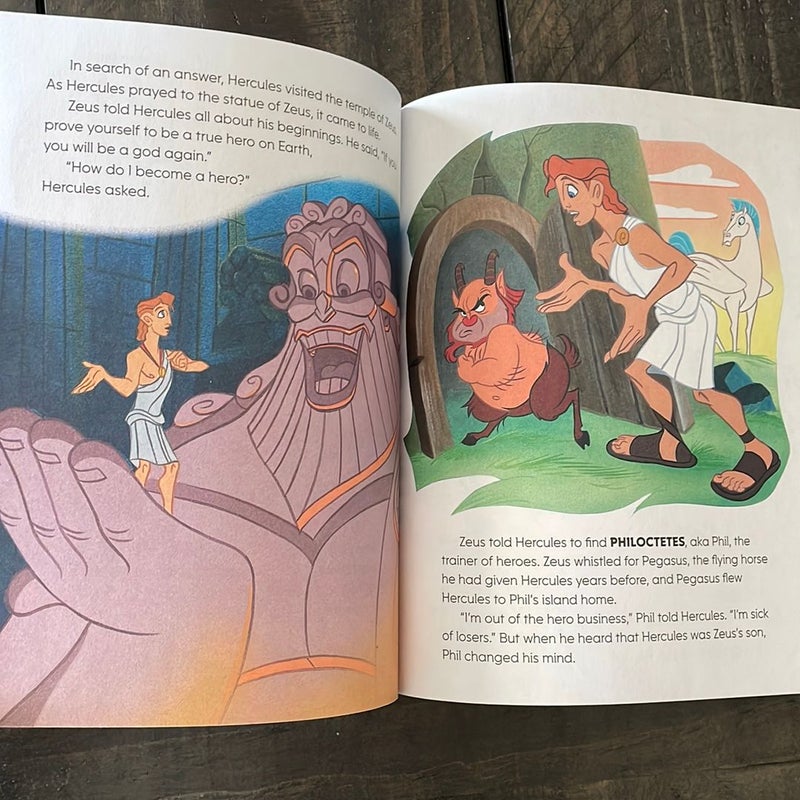 Hercules Little Golden Book (Disney Classic) by Justine Korman