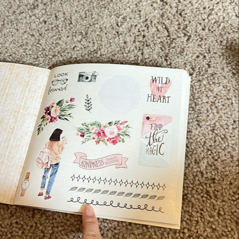 Boho Dreams Sticker Book