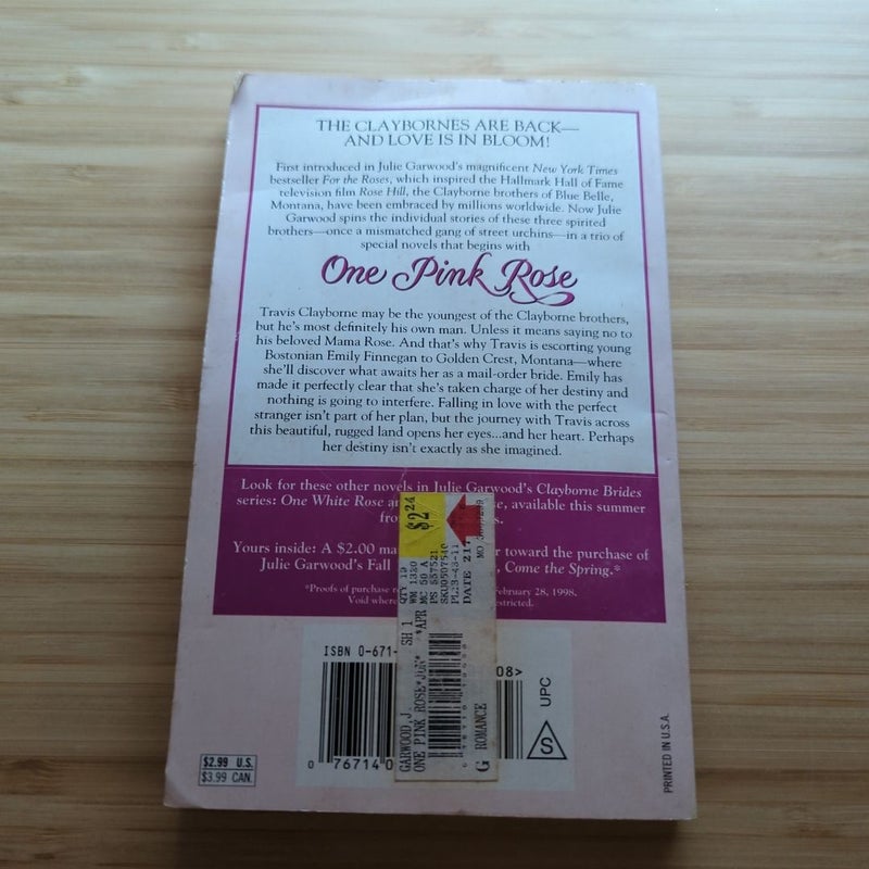 One Pink Rose