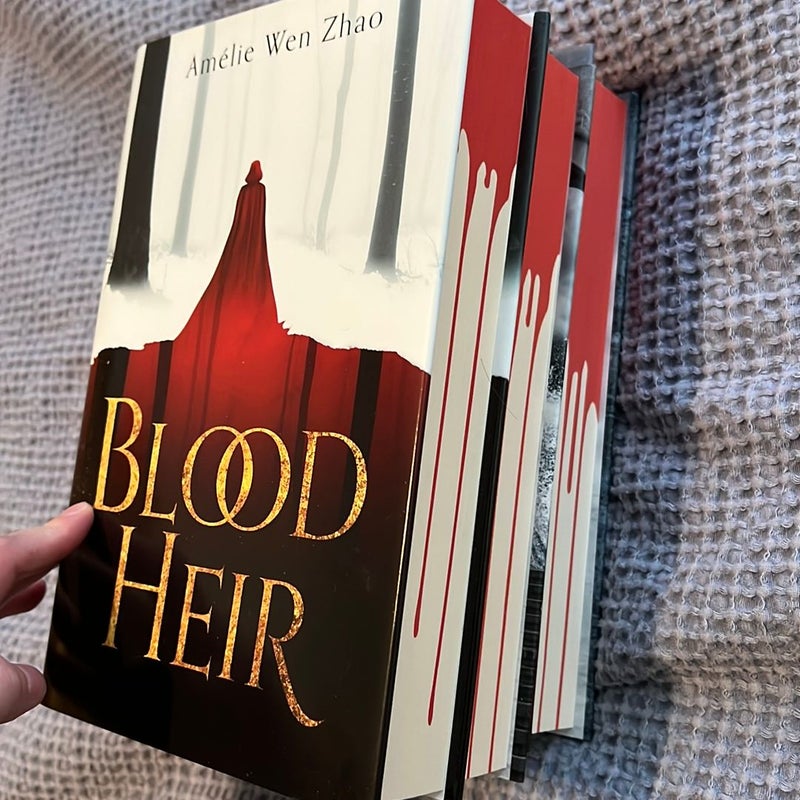 The Blood Heir Trilogy - Illumicrate signed special editions