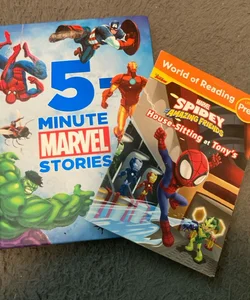 5-Minute Marvel Stories and House-sitting at Tony’s 