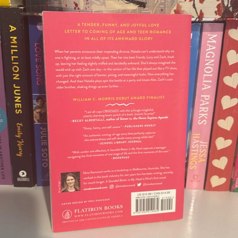 It Sounded Better in My Head by Nina Kenwood