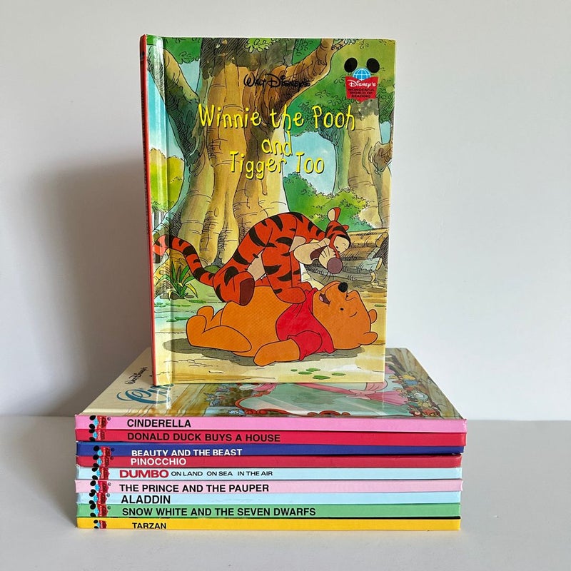 Disney’s Wonderful World of Reading book bundle, 10 books