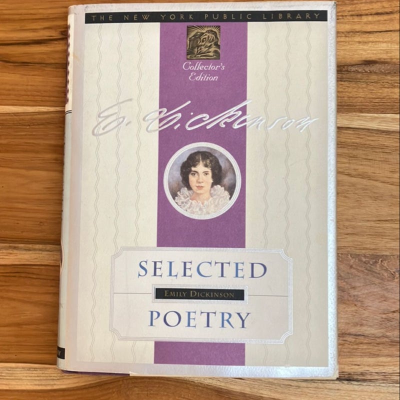 Selected Poetry of Emily Dickinson