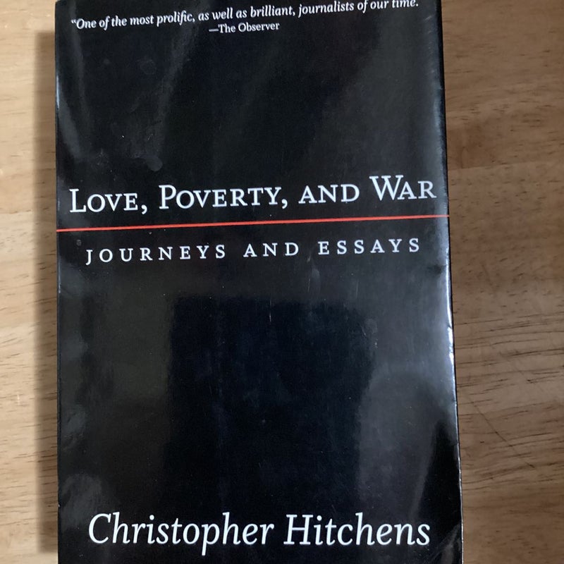 Love, Poverty, and War