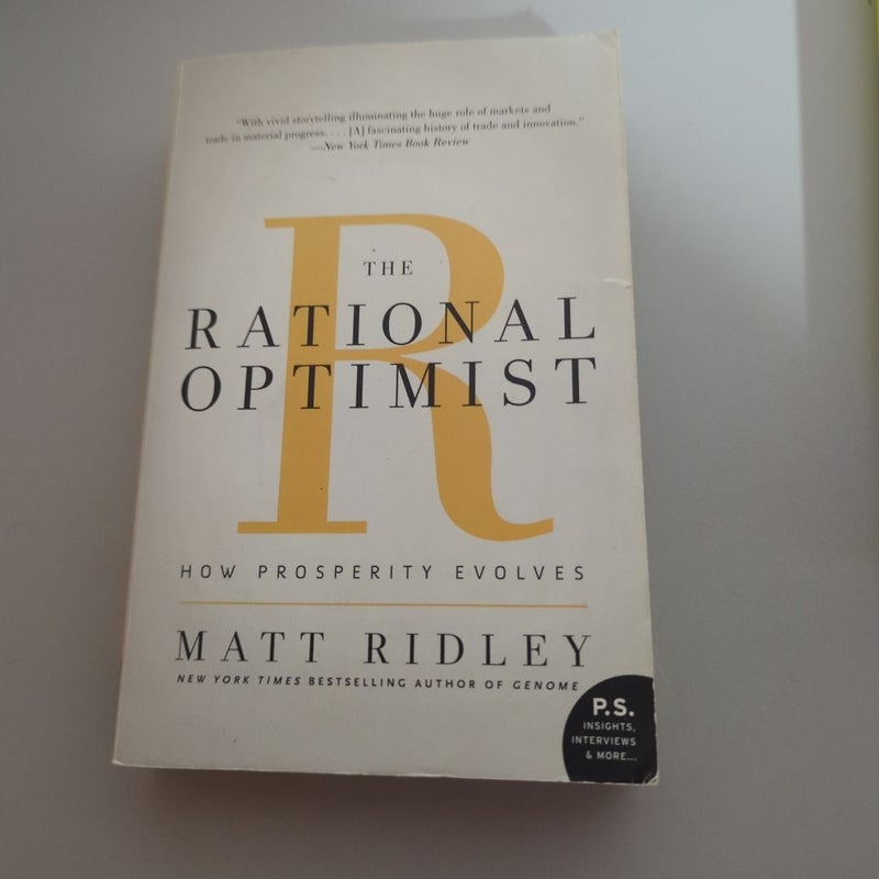 The Rational Optimist