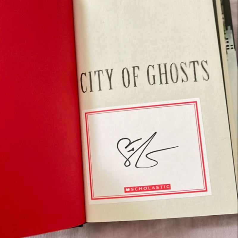 City of Ghosts Autographed Bookplate 