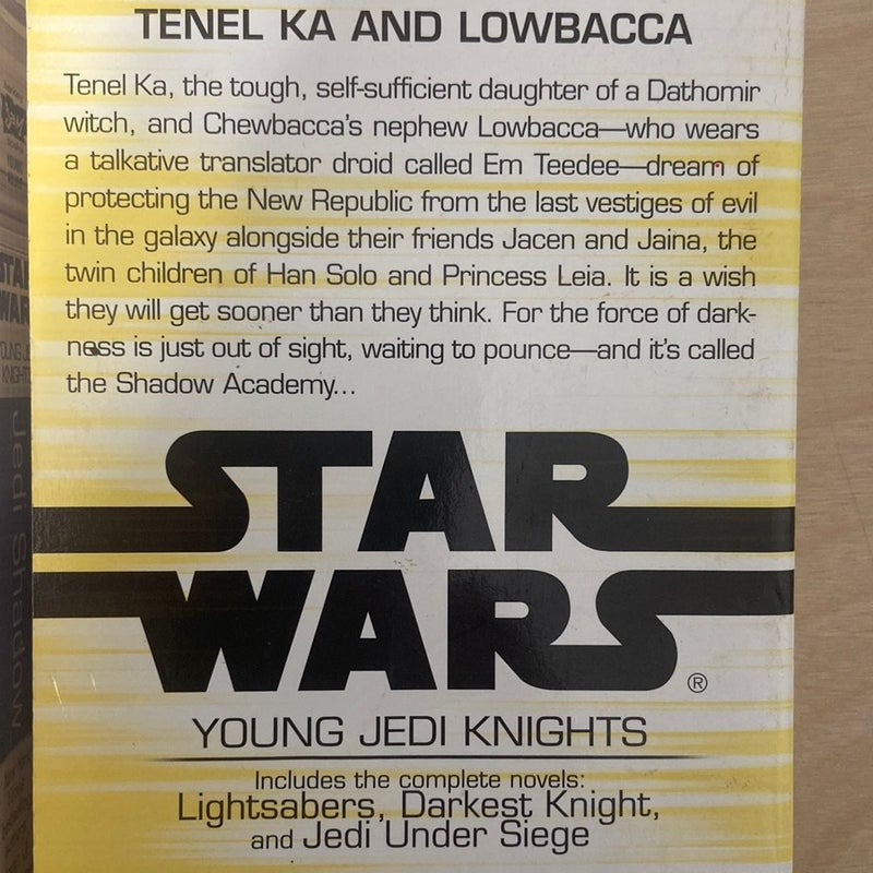 Star Wars Young Jedi Knights: Jedi Shadow & Jedi Sunrise (2 Trilogy Books)
