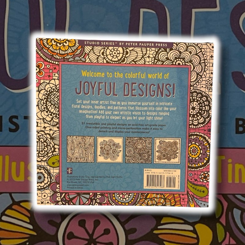 Joyful Designs Artist's Coloring Book