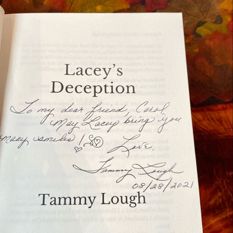 Lacey’s Deception (Autographed)