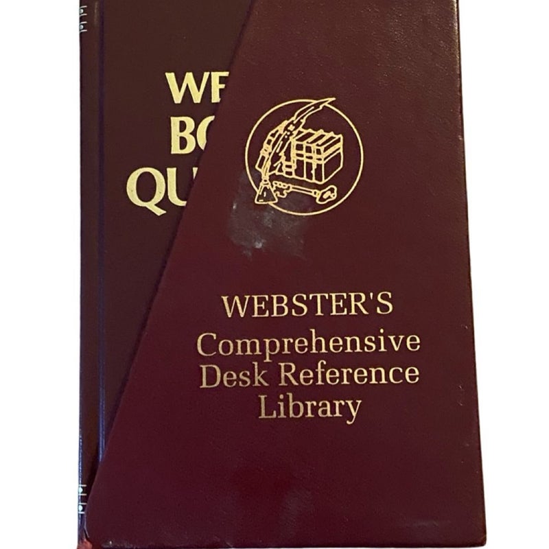 Webster’s Comprehensive Desk Reference Library