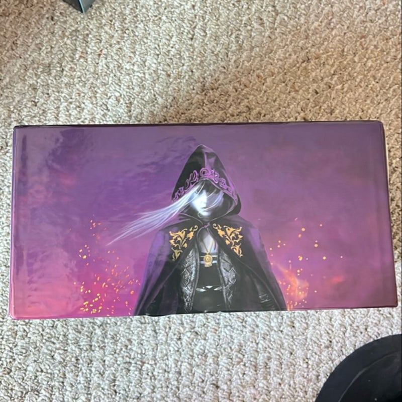 Throne of Glass Box Set OOP Hardcover W/POSTER