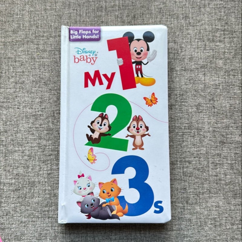 Disney Baby: My 123s (Boardbook)