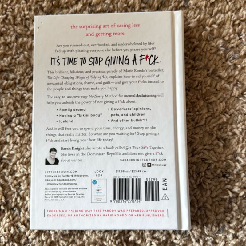 The Life-Changing Magic of Not Giving a F*ck