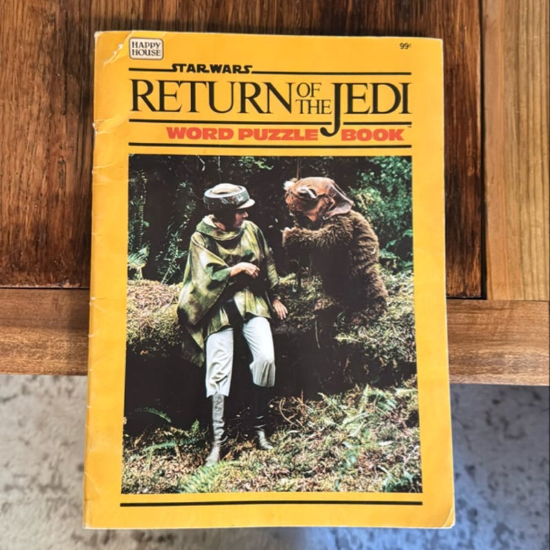 Star Wars Return of the Jedi Word Puzzle Book