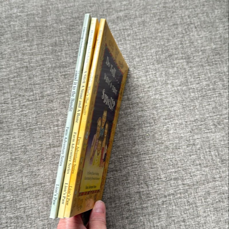Farm Adventure Series 3 Book Lot