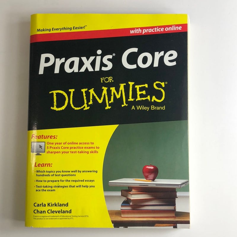 Praxis Core for Dummies