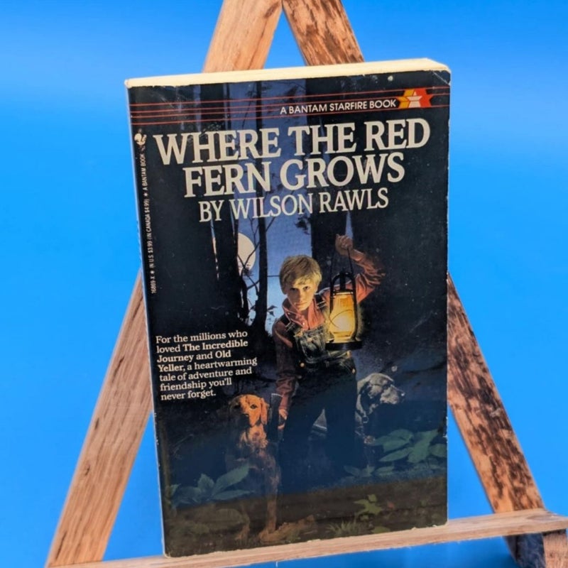 WHERE THE RED FERN GROWS