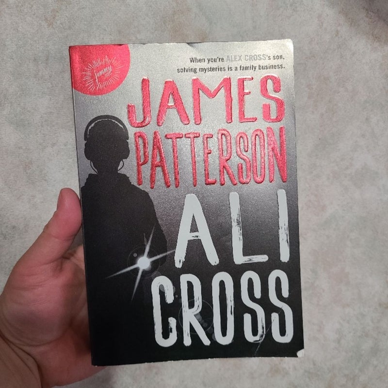 Ali Cross Detective Trio by James Patterson (3 Books) Like New Condition Trilogy