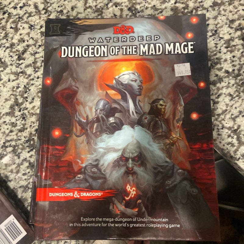 Dungeons and Dragons Waterdeep: Dungeon of the Mad Mage (Adventure Book, d&d Roleplaying Game)