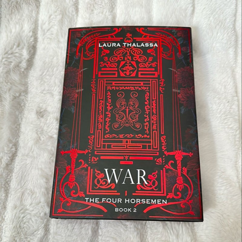 War (The Bookish Box-signed-misprint)