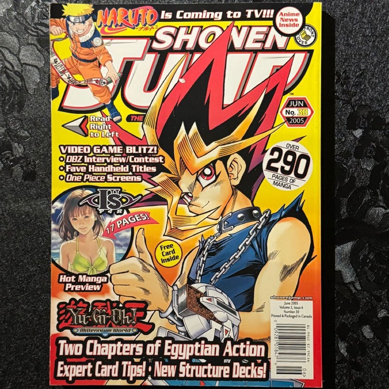 Shonen Jump Volume 3 Issue 6 Number 30 2005